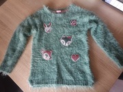 Sweter turkusowy Kik roz. 116