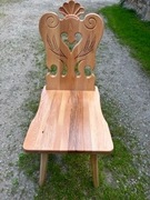 Komplet krzeseł z jesionu