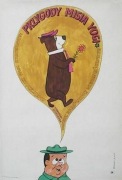 Plakat Butenko Bohdan Przygody misia Yogi 1971