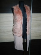 Missguided kamizelka płaszczyk futerko roz 34/36