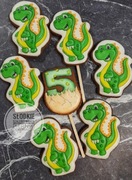 Toper z piernika. Umoninek dla gosci, Dinozaur na tort.