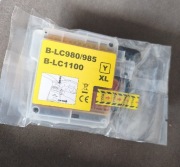 Tusz Brother LC980BK/LC1100BK Yellow zółty