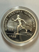 Polska, PRL, 1000 złotych 1987, Zimowe Igrzyska Olimpijskie, Próba