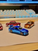 Hot Wheels Nissan R34 GT-R Custom Spectraflame jak STH