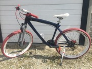 Rower BMW cruiser, hamulce hydrauliczne, 27 biegów 