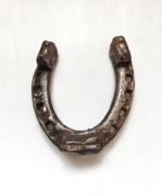 Stara PODKOWA na Szczęście Prawdziwa Oryginalna Kuta Amulet Talizman