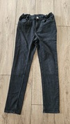 Spodnie jeans skinny fit denim H&M 11/12 lat 152cm