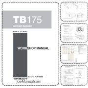 Takeuchi TB175 Workshop Manual Instrukcja serwisowa, naprawcza, schematy