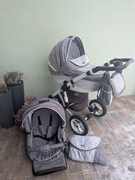 Wózek adamex 2w1 akcesoria skóra Wysyłka 