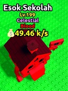 Roblox Escape Tsunami For Brainrot lvl 199 Blood Esok Sekolah OPIS!!