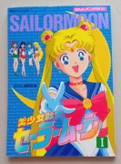 Sailor Moon - oryginalny memorialbook z plakatem z 1993r 