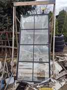 Drzwi szklane przesuwne do szyny