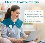 Poduszka grzewcza obciążeniowa na kark i ramiona