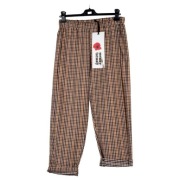 Spodnie damskie w kratkę Wendy trendy 