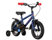 OXFELD KOSMO 12" granatowo-czerwony | rowerek dziecięcy | bardzo dobry stan