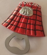 Magnes na lodówkę ceramiczny otwieracz Scotland Szkocja England (43) 