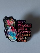 Metalowa przypinka pin broszka wpinka