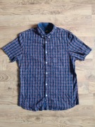 Koszula męska Burton Menswear London M krata krótki rękaw