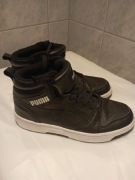 Buty młodzieżowe jesienne zimowe ocieplane Puma Rebound 39468501 czarne 38