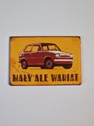 Maluch mały ale wariat Magnes na lodówkę 8,5x5,5 cm pamiątka prezent