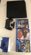 playstation 4 slim 500gb+3 Gry+Back Button