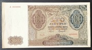 Polska GENERALNA GUBERNIA BANKNOT 100 Złotych 1941