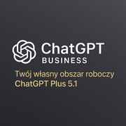 ChatGPT plus, pro. Prywatny obszar roboczy. Dodam Twoje konto.