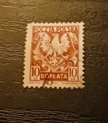 ZNACZEK POCZTOWY DOPŁATY 10GR.n