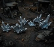 StarCraft Gra Planszowa Bitewna Tabletop Crystals Teren 1
