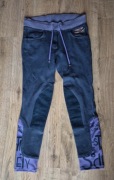 Bryczesy legginsy jeździeckie Harry's Horse, lej kolanowy , rozm. 152-158 