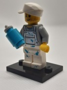 Lego Minifigurka Seria 10 Dekorator Wnętrz Malarz