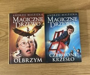 Magiczne drzewo Olbrzym i Czerwone krzesło 