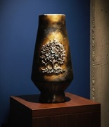  Unikatowy Wazon premium złote drzewo  Szwedzki Relief designerski prezent