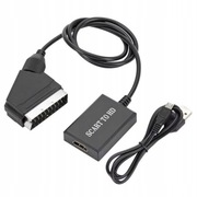 konwerter adapter scart na HDMI