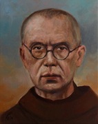 Obraz olejny Maksymilian Kolbe Portret 24/30 Gierlach
