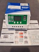 Regulator solarny 30A 12v 24 v panel do 50v nowe solar regulator
