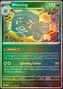 Pokémon TCG Weezing (MEW 110) Holo