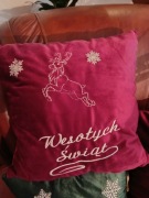 Poduszka świąteczna 40x40 cm