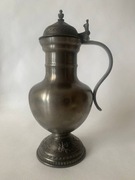 Stary cynowy dzban Weber Zinn, Niemcy 