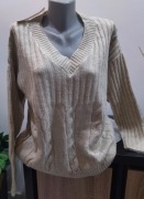 Sweter beżowy Moda katalinski Nowy!