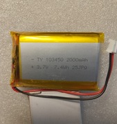 Bateria akumulator 103450 3,7V 2000mAh