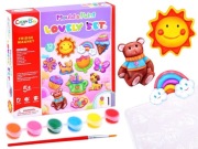 kreatywny zestaw zrób to sam kolorowe magnesy ZA2878
