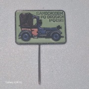 Przypinka Samochody