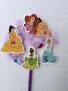 Topper na tort księżniczki Arielka Kopciuszek 
