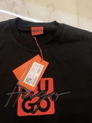 Nowa czarna koszulka t-shirt HUGO w rozmiarze XL