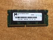 MT8LSDT864HG-6 62B3 Micron 64MB PC66 66MHz 144-pin SoDimm - RETRO