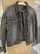 Kurtka jeansowa męska Hunter czarna r. M bawełna 100%