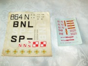 NAKLEJKI Z PRL-u DO MODELI SAMOLOTÓW