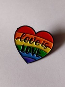 Metalowa przypinka pin broszka wpinka