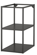ENHET Szafka stojąca z półkami, antracyt NOWA